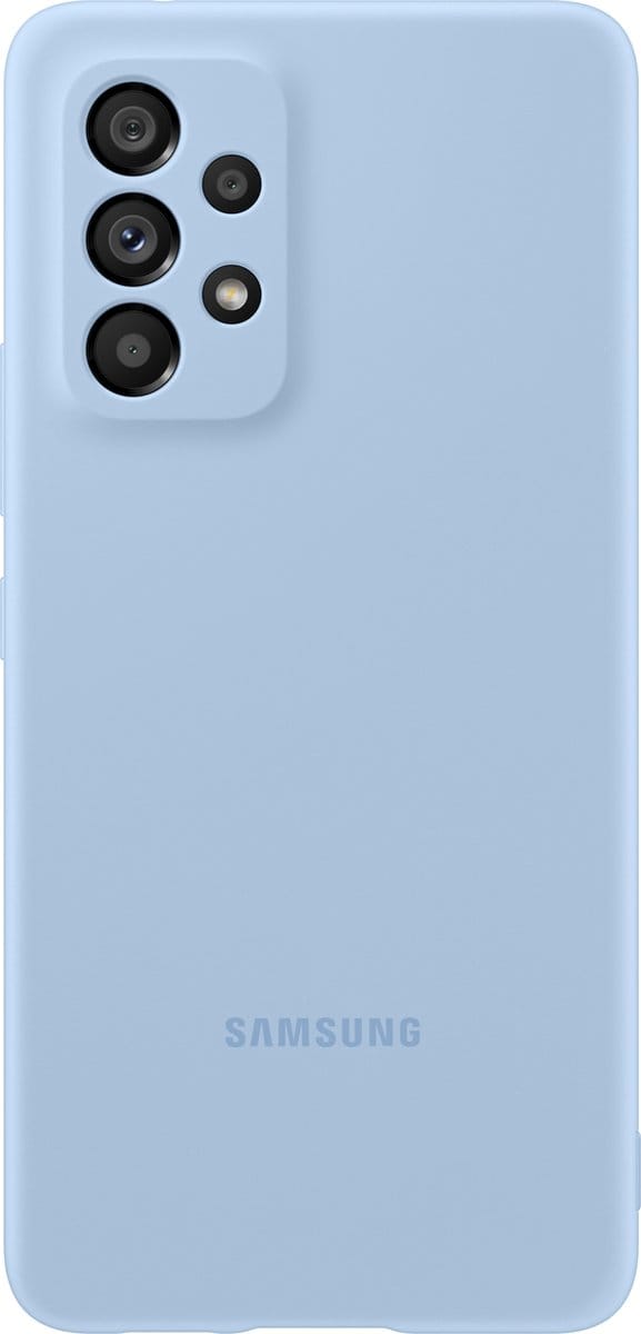 Samsung Siliconen Hoesje - Samsung Galaxy A53 - Blauw