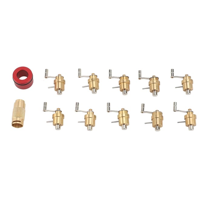 Horloge Veertrekker Messing Professionele Veertrekker Set voor Horlogemaker 10 Modellen beige