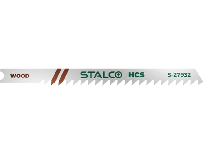 Decoupeerzaagbladen - metaal 1,2 x 51 mm, Bosch houder, set van 5 stuks STALCO