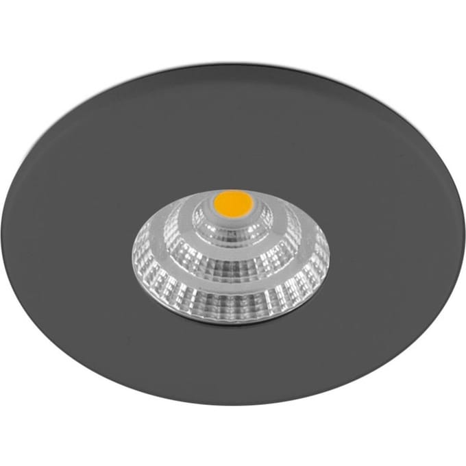 EVN Magneto LED plafondinbouwlamp IP44 antraciet