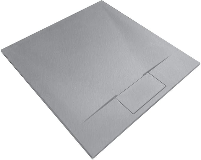 Rea Bazalt Douchebak Grijs 90x90cm