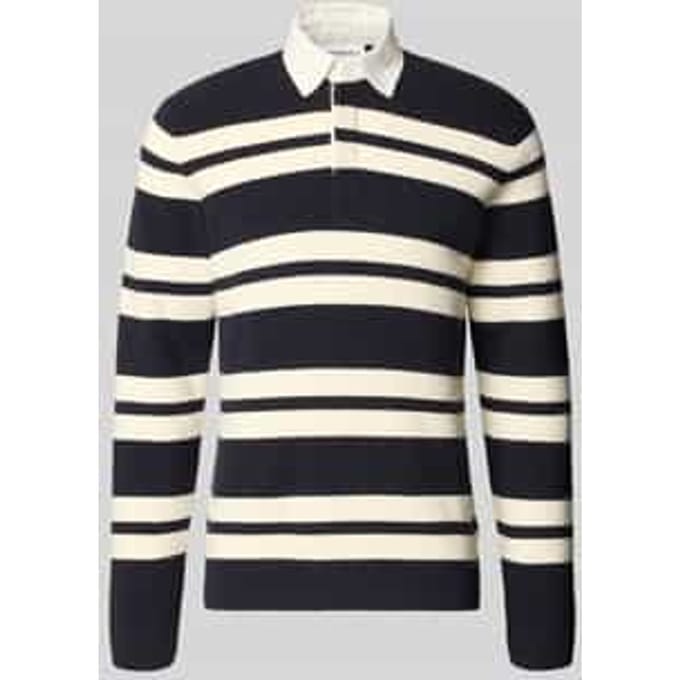 Regular fit poloshirt van katoenmix