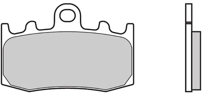 Brembo 07bb26sa Gesinterde Remblokken Transparant