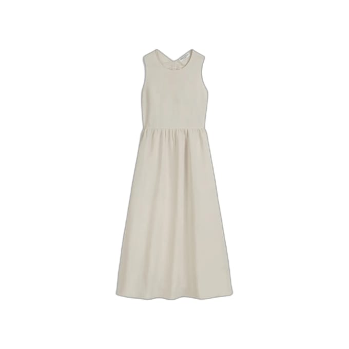 marc o'polo - Jurk - Maat 38 - Vrouwen - 195 silky stone - Lyocell