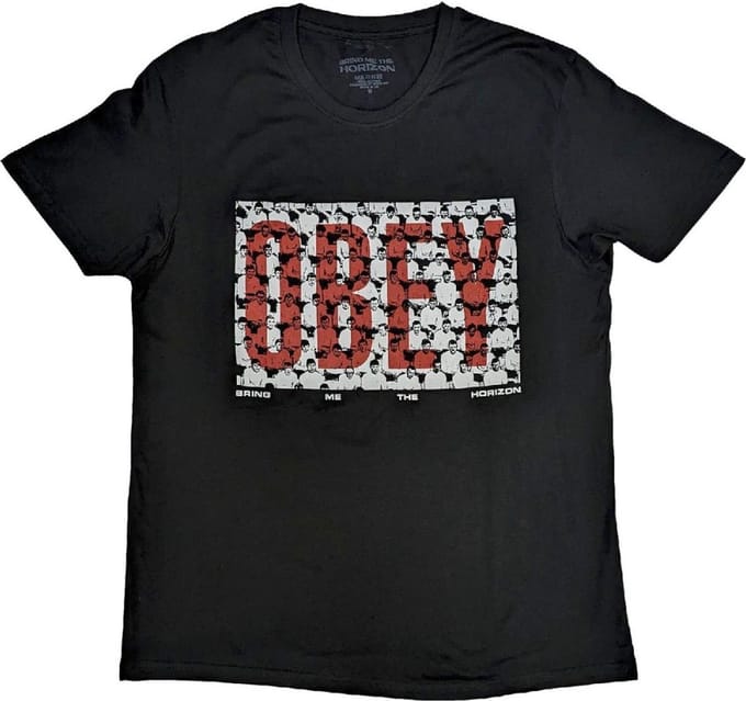 Bring Me The Horizon - Obey Heren T-shirt - S - Zwart