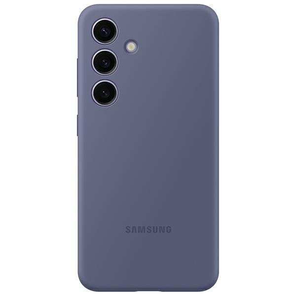 Samsung Silicone Case - Geschikt voor Samsung Galaxy S24 - Violet