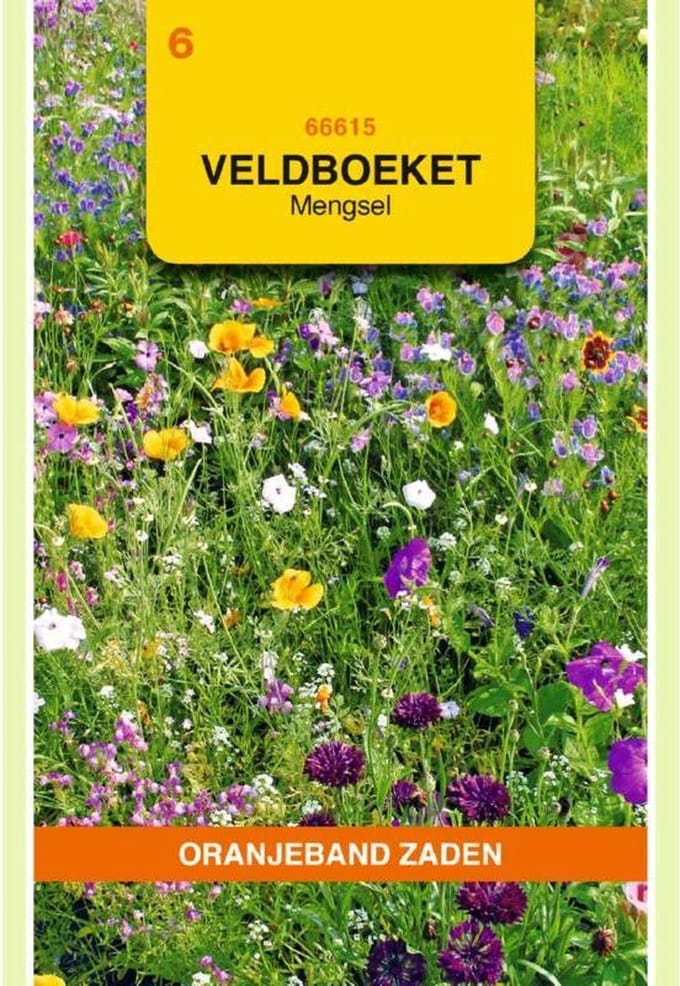 Oranjebandzaden -  Veldboeket mengsel