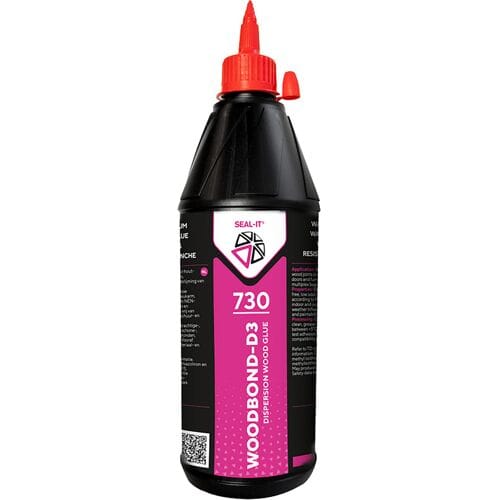Seal-it 730 Woodbond D3 koker fles 250 gr Seal-it 730 Woodbond D3 koker fles 250 gr - Wit
