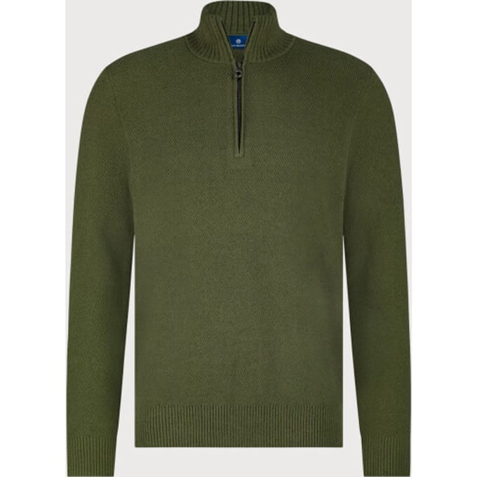 Blue Industry De chenille half-zip pullover |