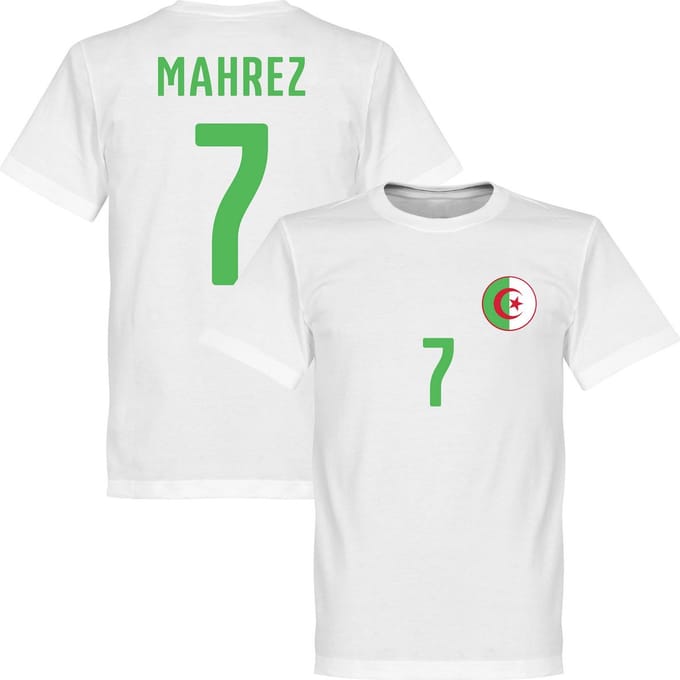 Algerije Mahrez 7 Logo T-Shirt - 4XL