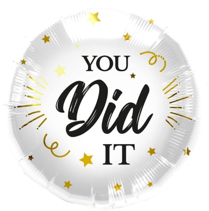 Folat - Folieballon You Did It - 45 cm