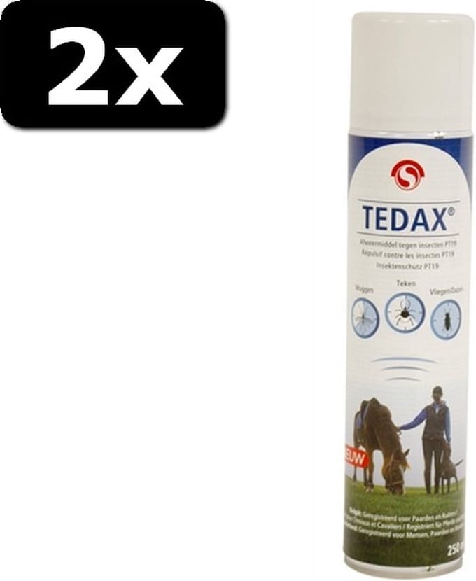 Sectolin - Tedax - Vliegen Afweermiddel - 400 ml - 2 Bussen