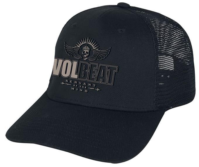 Volbeat Cap - Servant Of The Mind - Trucker Cap - zwart