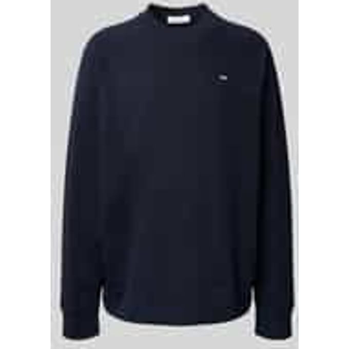 Oversized sweatshirt met opstaande kraag