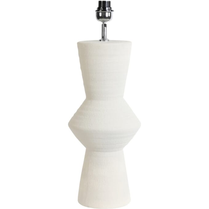 Light & Living Tafellamp Ayla Keramiek, 61cm - Crème (excl. kap)