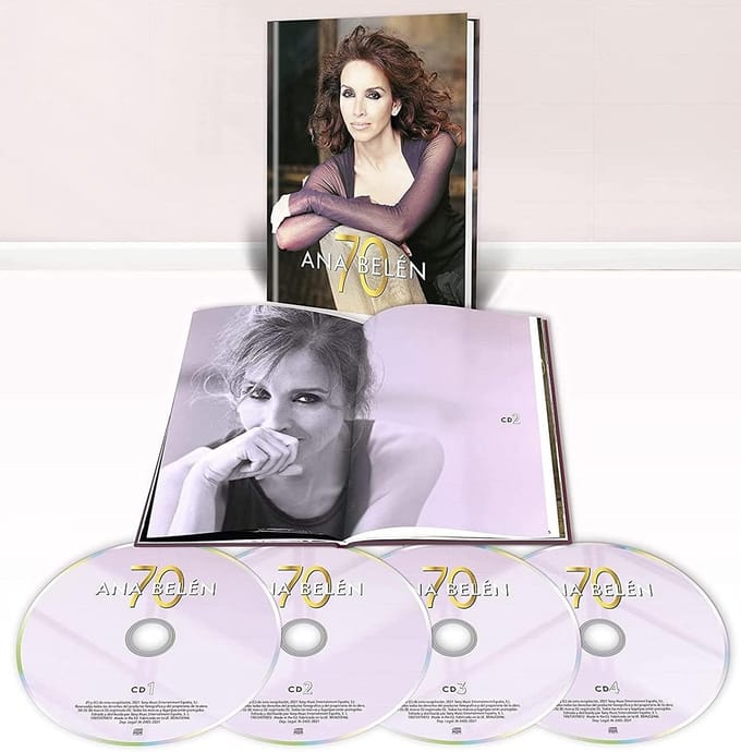 Muziekcollectie Ana Belen 4cd Bookset