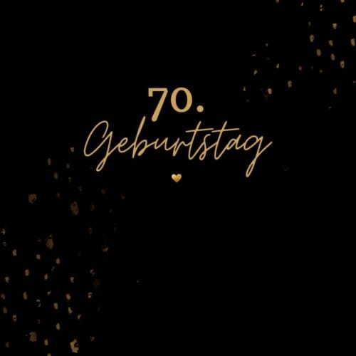 70. Geburtstag- Gästebuch Blanko - Julia S. Klein