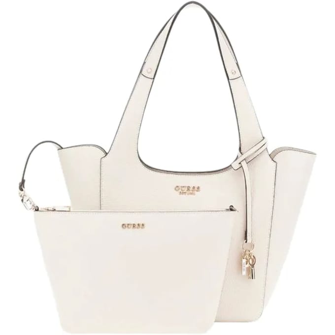 Guess Grote Schoudertas Dames - Halina - Beige