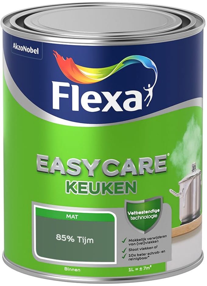 Flexa - Easycare Keuken - 85% Tijm - Mengverf - 1 L
