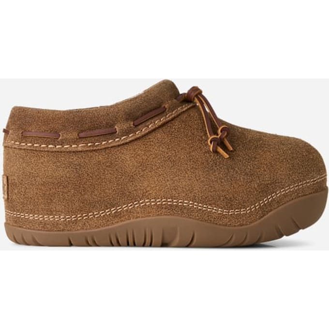 UGG® Bucked Clog in Brown, Size 7, Leather