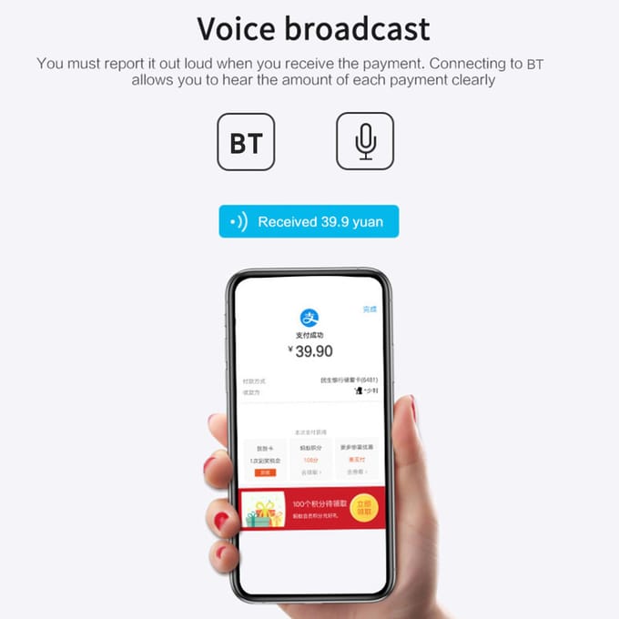 Draagbare BT Karaoke Machine Oplaadbare Draadloze Buitenspeaker Op Batterijen Met Microfoon zwart