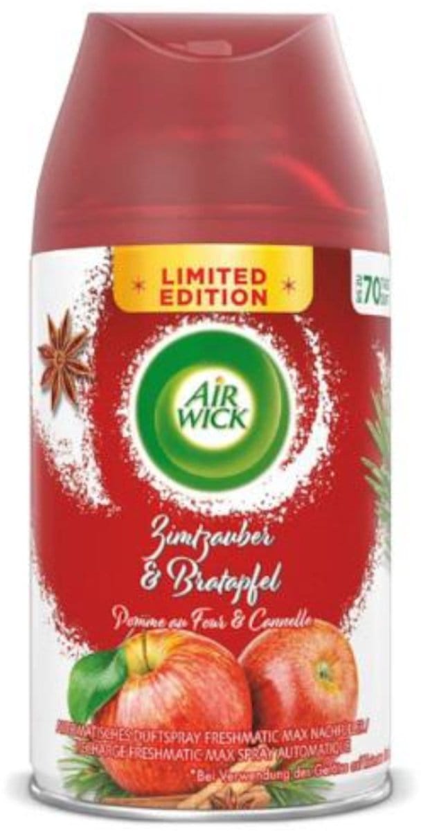 Airwick Freshmatic Max refill Cinnamon + Roast Apple 250ML