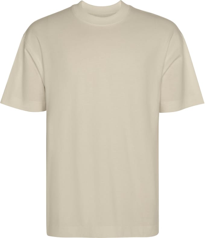 2 Pack Zand oversized unisex t-shirt katoen 270 gram Model Chow merk Roly maat L