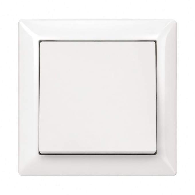 Schneider Electric Merten M-Smart Kruisschakelaar Set Polarwit – MTN3117 + Wip + Afdekraam