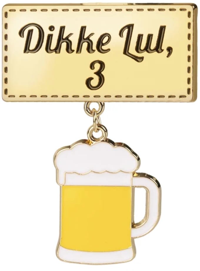 Broche Dikke Lul 3 Bier