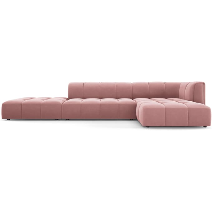 Hoekbank Francesca velvet rechts 5-zits | Milo Casa