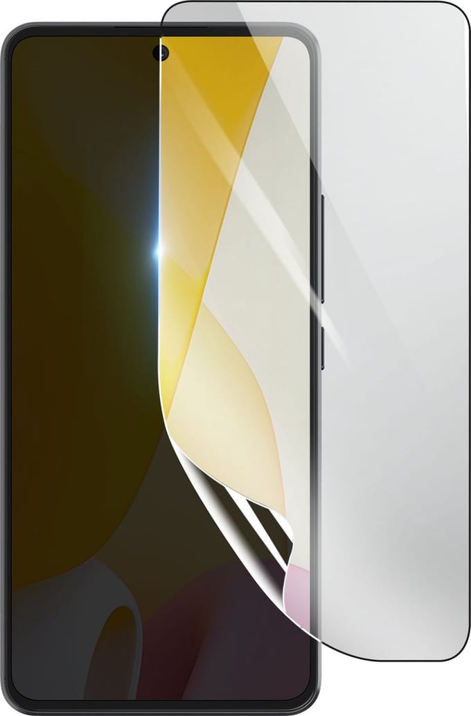 3mk, Geschikt voor Xiaomi 12 Lite, Schokbestendige Hydrogel Screenprotector, Transparant