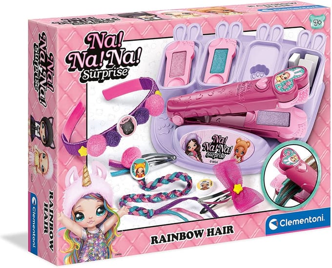 Clementoni Haarkit Na!na!na! Surprise Rainbow Roze 3-delig