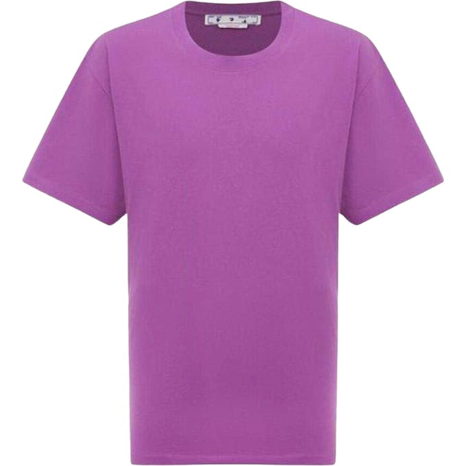 Off White Heren Diagram Oversized T-shirt (Paars)