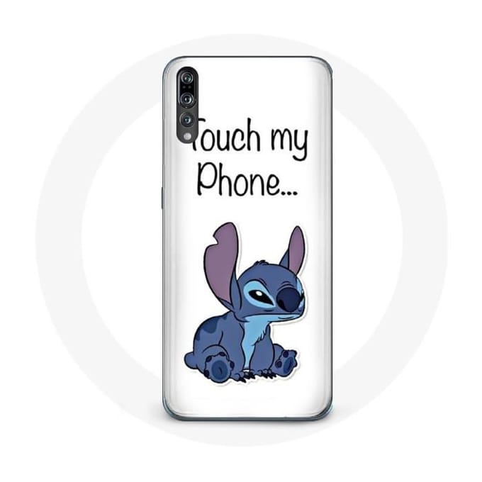 Coque - Huawei - P20 - Lilo et Stitch - Souple - Protection - Mignon blanc