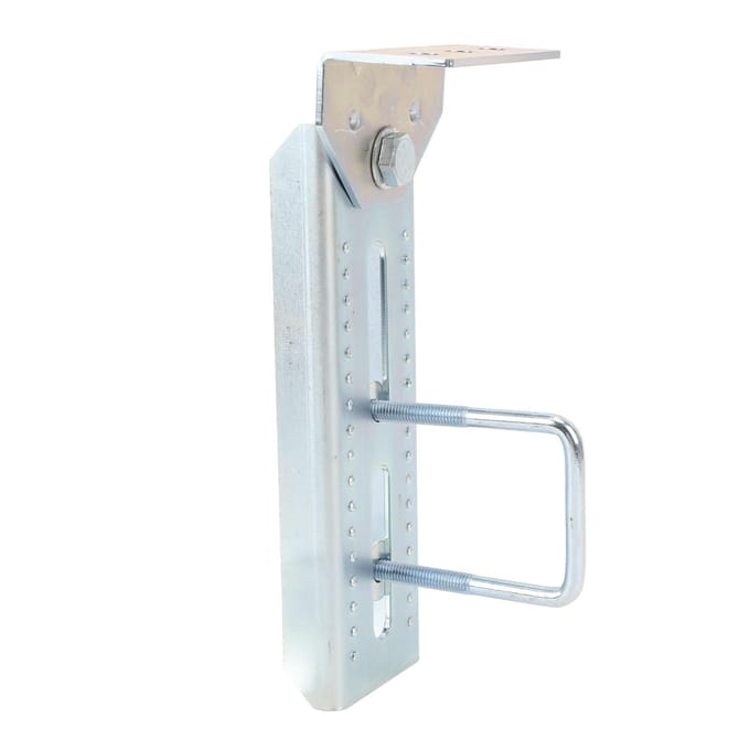 Boot Trailer Balkbeugels Staal Zware Uitvoering Draaibare Top Balkbeugel Kit voor Boot Trailer white