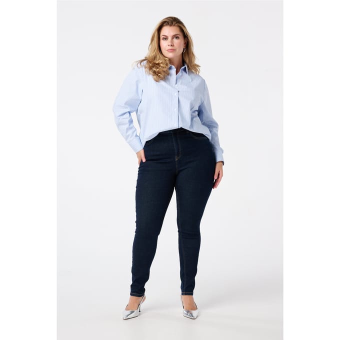 MS Mode Jeans Skinny leg high waist jeans CHERRY