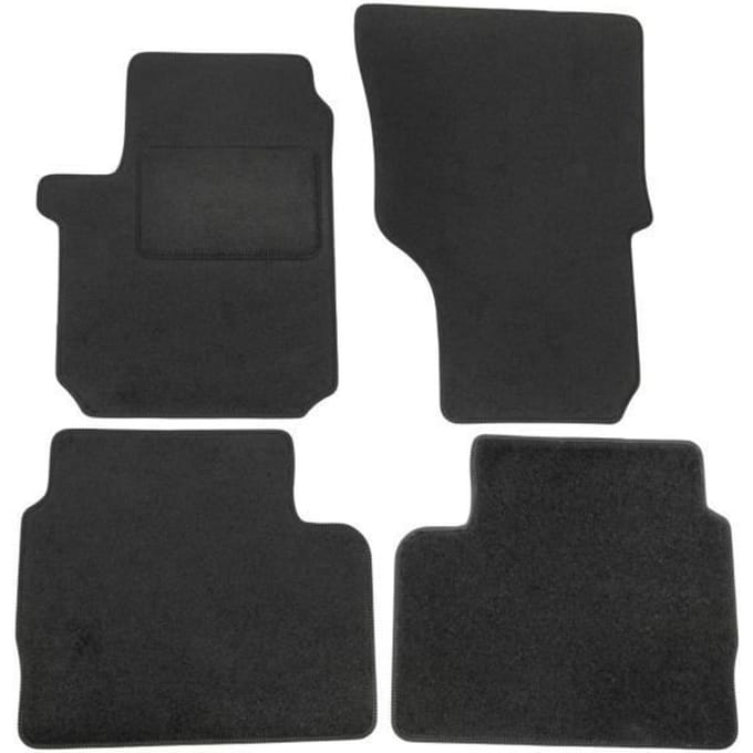 Vloermatten - VW - Amarok - Zwart velours - 4 stuks - Nauwkeurige pasvorm