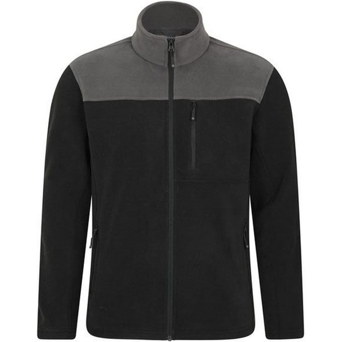 Mountain Warehouse Heren Buchanan Fleece Jas (Donkergrijs)