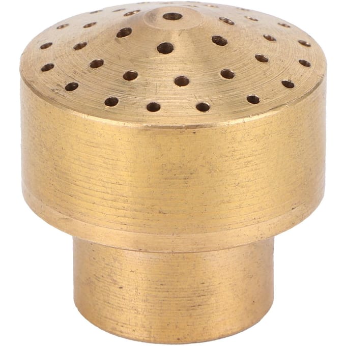 Binnendraad Messing Fonteinsproeier Spuitkop Sproeier voor Landschapsarchitectuur DecorG1 32mm beige