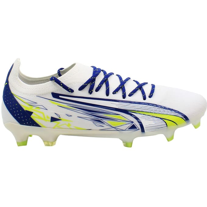 Puma Ultra Ultimate CP FG/AG Heren Witte Voetbalschoenen