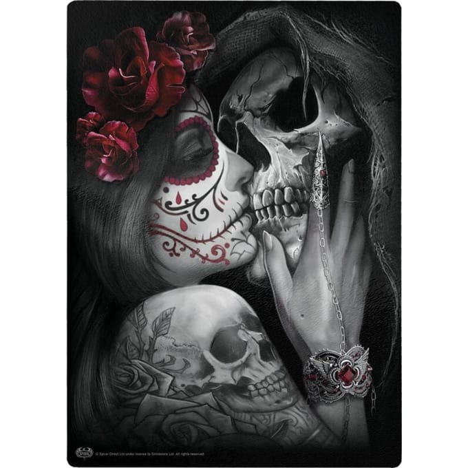 Spiral Dead Kiss Unisex Snijplank - meerkleurig - Standard