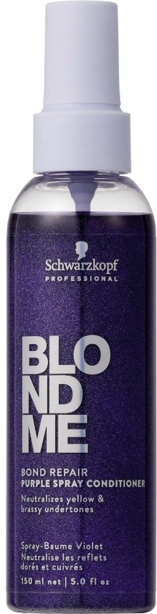 Schwarzkopf - BLONDME Bond Repair Purple Spray Conditioner - 150ml
