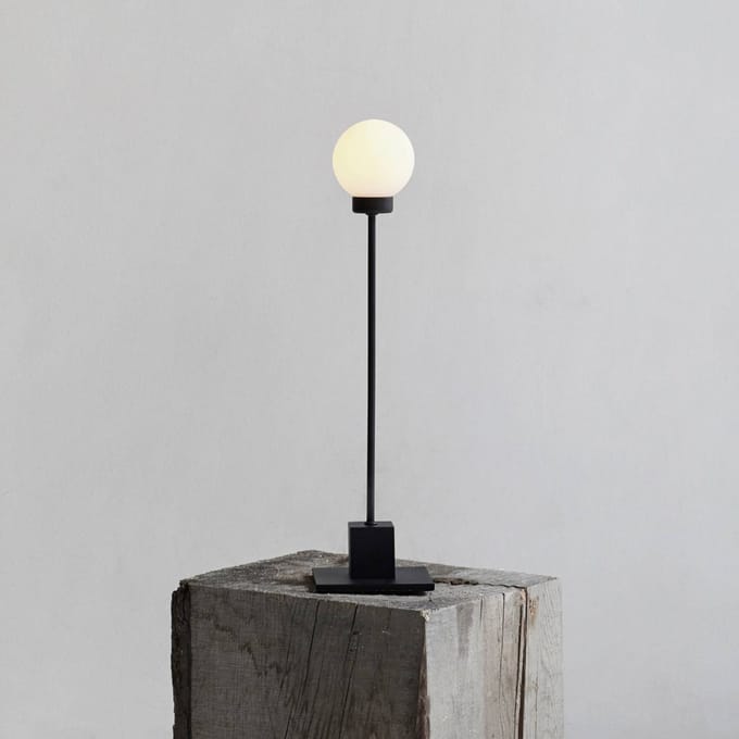 Northern Snowball Tafellamp - brass