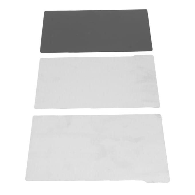 2 Stuks 3D Printer LCD Bouwplaat Geschikt voor Photon Mono 4 163x90mm Flexibele Bouwplaat met Zacht white