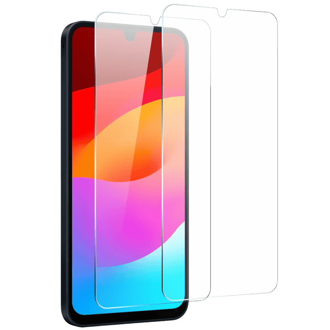 Northjo Samsung A17 (5G) 2x Gehard Glas Screenprotector  Transparant