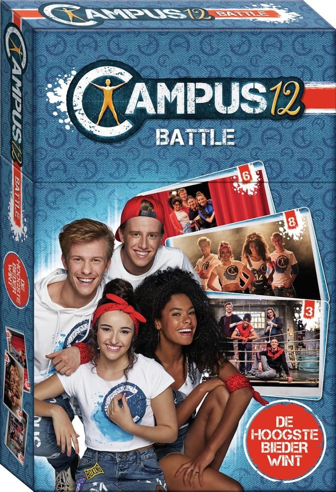 Studio 100 Campus 12 Kaartspel Blauw