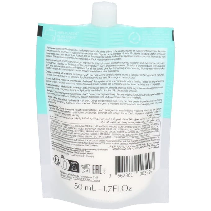 SVR Dagcrème Hydraliane Crème Hydratante Intense Rich 50ml