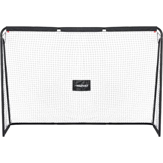 Avento Voetbaldoel met Targetscherm - Staal - ca. 300 x 200 x 91.5 cm