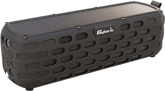 Draagbare Bluetooth zonne-luidspreker met 30 uur speelduur, waterdicht en schokbestendig