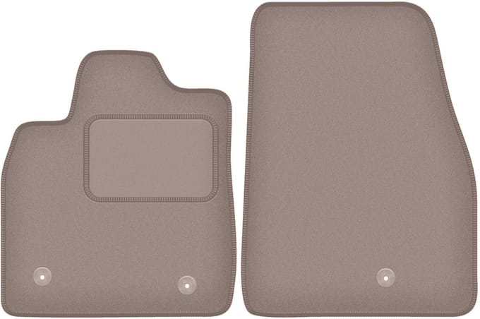 Beige voormatten voor: Ford Mustang Mach-e 0 (2020-)